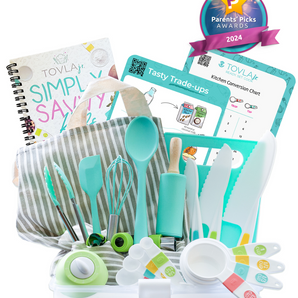 Tovla Jr. Complete Cooking and Baking Set for Kids