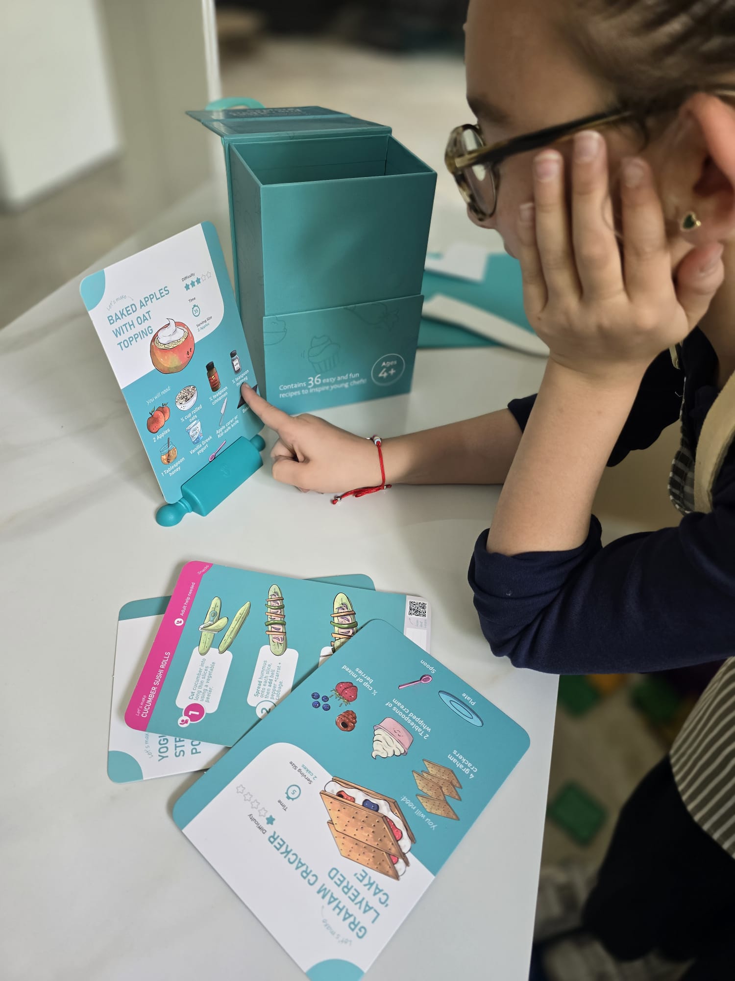 My First Cooking Tovla Jr. My First Recipe Box for Kids | Fun Visual Cookbook and ...