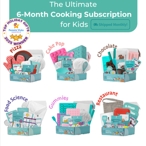 Tovla Jr. 6-Month Cooking Kit Subscription - Hands-On Kits for Kids Ages 4-12