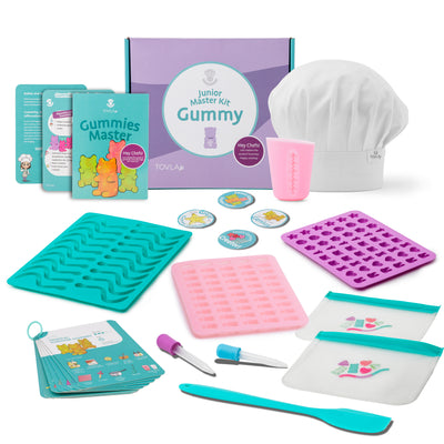 Tovla Jr. Ultimate Gummy Making Kit for Kids | Fun STEM Cooking Set Ages 6–12